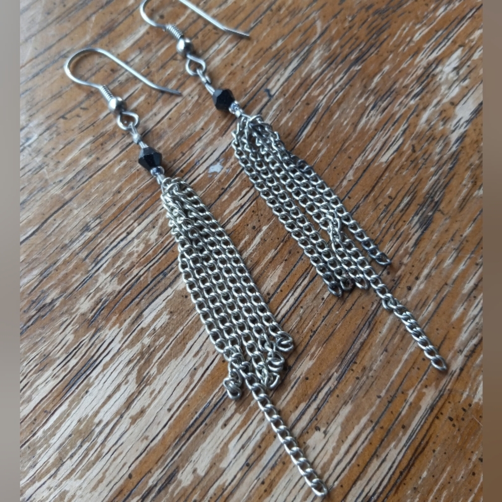 Handmade Chain Dangle Earrings!!!